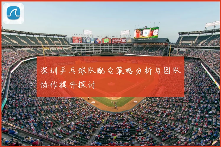 深圳乒乓球队配合策略分析与团队协作提升探讨